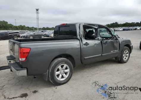 2011 Nissan Titan S из США, поврежденный, VIN 1N6BA0EKXBN321921